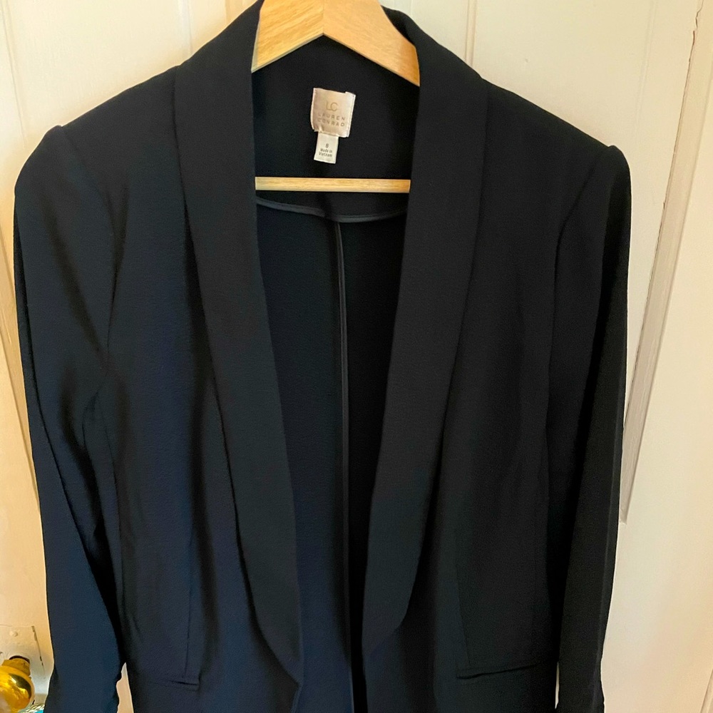 LC lightweight black blazer